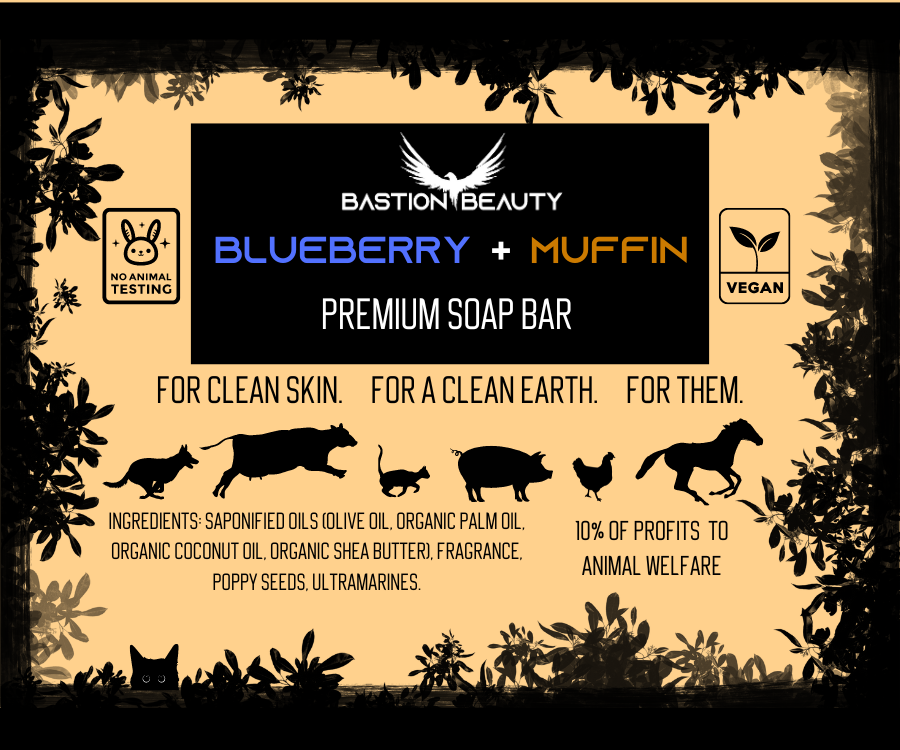 Blueberry + Muffin Soap Bar